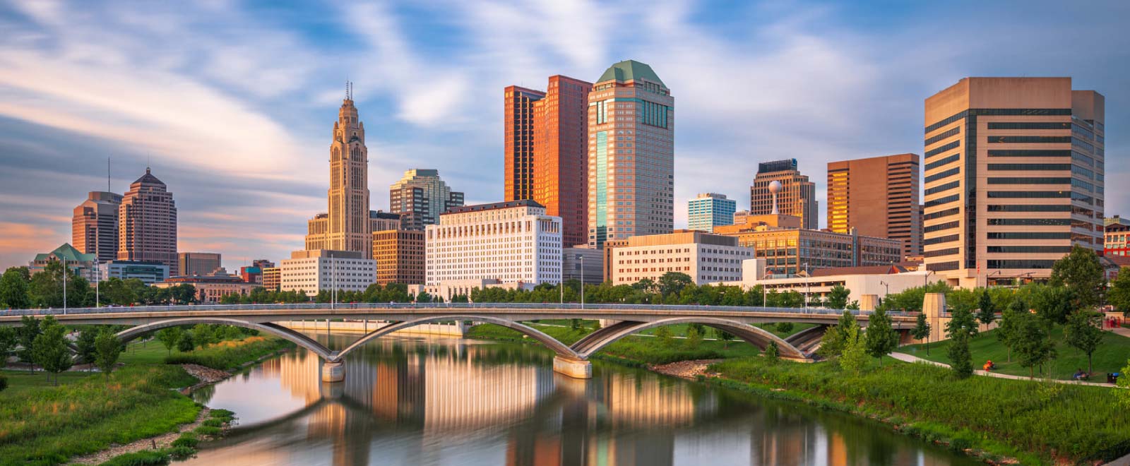 Columbus Skyline during day