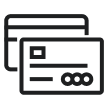 Black card icon
