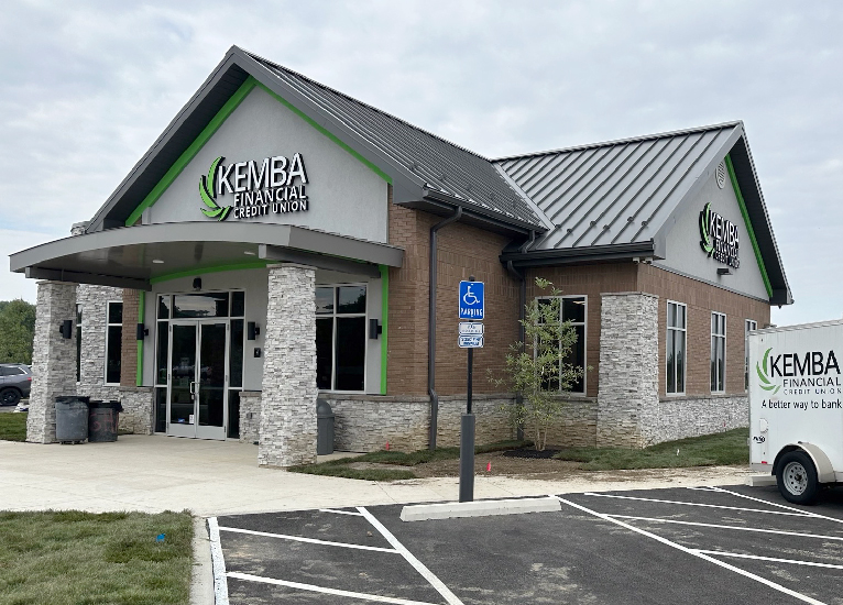 An image of a KEMBA Financial Credit Union branch.