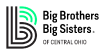 A logo for Big Brothers Big Sister of Central Ohio