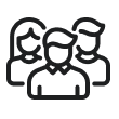 Black business team icon