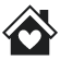 house with heart icon
