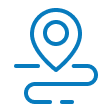 Blue location icon